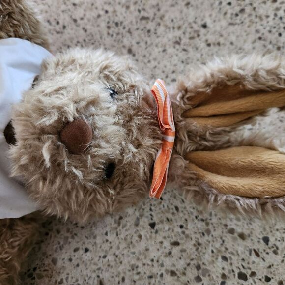 Build A Bear 19 inch Bunny Plush with Three Piece Cheer Outfit - Picture 5 of 11